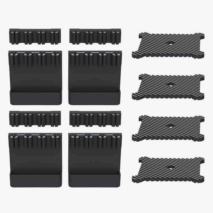 KRYDRUFI 4PCS Brush Holder and Silicone Cleaning Insert Modules - KRYDRUFI - Australia